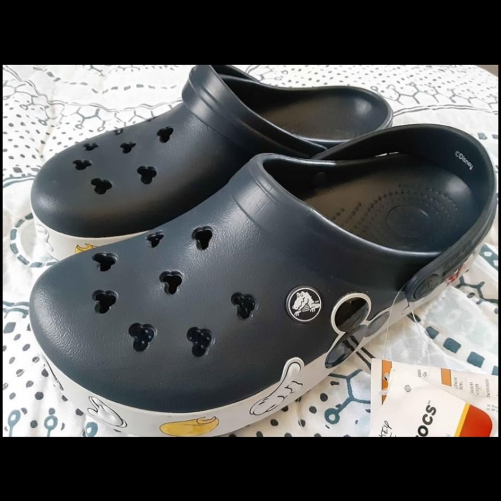 Size 8 Mickey Mouse crocs